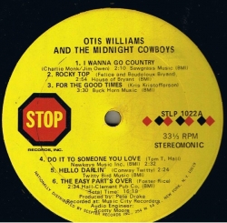 Otis Williams & The Cahrms - Otis Williams And The Midnight Cowboys