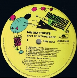 Iain Matthews - Spot Of Interference
