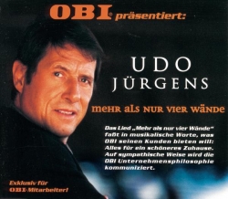 Udo Jürgens - Mehr als nur vier Wände/Sonderauflage für OBI
