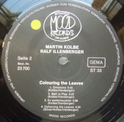Martin Kolbe - Colouring The Leaves