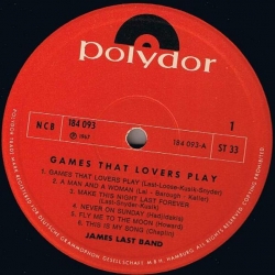 James Last - Games That Lovers Play