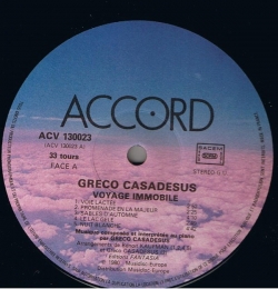 Greco Casadesus - Voyage Immobile