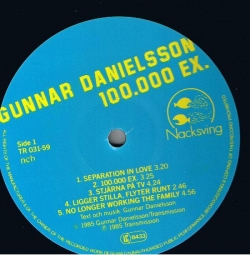 Gunnar Danielsson - 100.000 Ex.