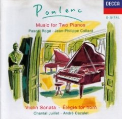 Jean-Philippe Collard - Music For Two Pianos / Violin Sonata / Élégie For Horn