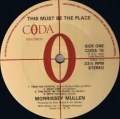 Morrissey-Mullen - This Must Be The Place