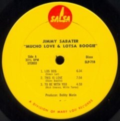 Jimmy Sabater - To Be With You (Mucho Love & Lotsa Boogie)