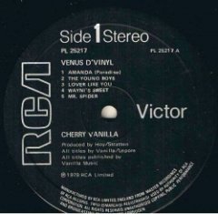 Cherry Vanilla - Venus D'Vinyl