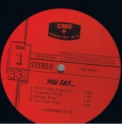 Kjell K. Castberg - You Say...