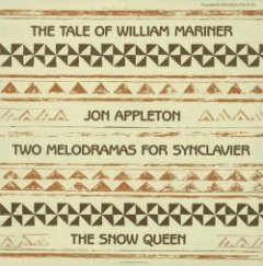 Jon Appleton - Two Melodramas For Synclavier