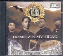 Disturbed Young Hustlaz - Homiez N My Head