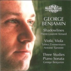 George Benjamin - Shadowlines · Viola, Viola · Three Studies · Piano Sonata