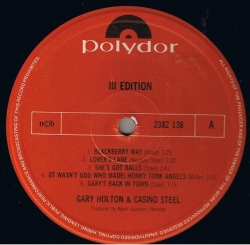 Gary Holton & Casino Steel - III Edition