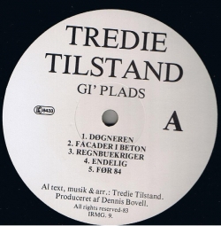 Tredie Tilstand - Gi' Plads