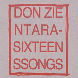 Don Zientara - Sixteen SSongs