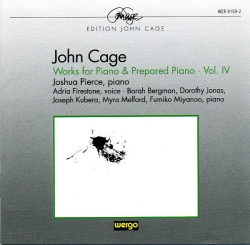 John Cage - Works For Piano & Prepared Piano - Vol. IV