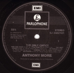 Anthony More - The Only Choice