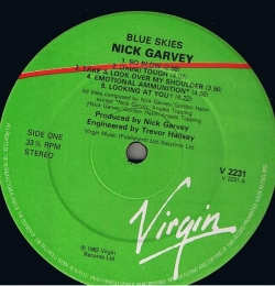 Nick Garvey - Blue Skies