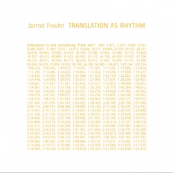 Jarrod Fowler - Translation As Rhythm