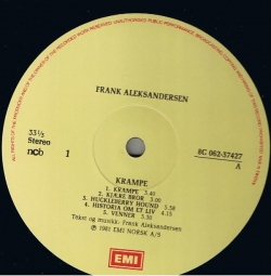 Frank Aleksandersen - Krampe