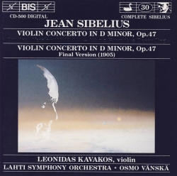 Leonidas Kavakos - Violin Concerto In D Minor, Op. 47 (Both Versions)