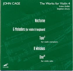 John Cage - The Works For Violin 4