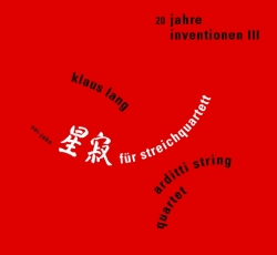 Klaus Lang - Sei-jaku Für Streichquartett
