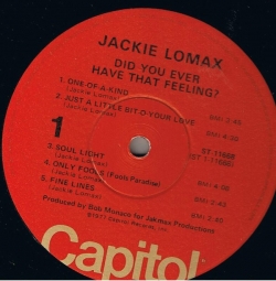 Jackie Lomax - Did You Ever Have That Feeling?