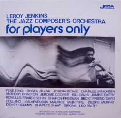 The Jazz Composer's Orchestra - For Players Only