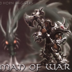 Man of War - 10 Horn Daggers