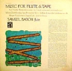 Mario Davidovsky - Music For Flute & Tape