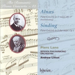 Christian Sinding - Piano Concerto In D Major, Op 27 (First Recording) / Piano Concerto In D Flat Major, Op 6