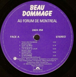 Beau Dommage - Au Forum De Montréal