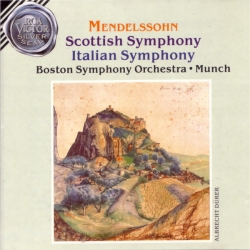 Boston Symphony Orchestra - Scottish Symphony / Italian Symphony