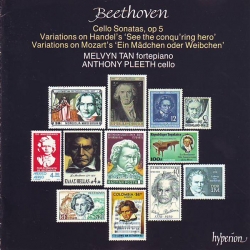 Ludwig Van Beethoven - Cello Sonatas, Op 5 / Variations On Handel's 