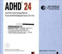 ADHD - Aanbevolen Dagelijkse Hoeveelheid Dopeness