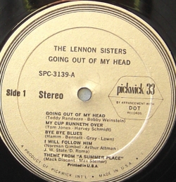 The Lennon Sisters - Going Out Of My Head