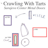 Crawling With Tarts - Sarajevo Center Metal Doors