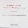 Lorenzo Ghielmi - Nikolaus Bruhns: Complete Organ Works - L'Organo Della Basilica Di San Simpliciano, Milano (2002)