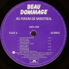 Beau Dommage - Au Forum De Montréal (1984)