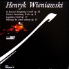 Henryk Wieniawski - II Koncert Skrzypcowy D-moll Op. 22 / Polonez Koncertowy D-dur Op. 4 