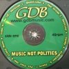 Goldfish Don't Bounce - Music Not Politics (2002)