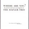 The Hafler Trio - Where Are You? (2004)